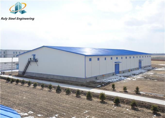 Большой протяженность Преfabricated Steel Structure Building Warehouse Workshop Construction Prefab Metal Industrial H Section Beam Строение складской мастерской Строительство 0