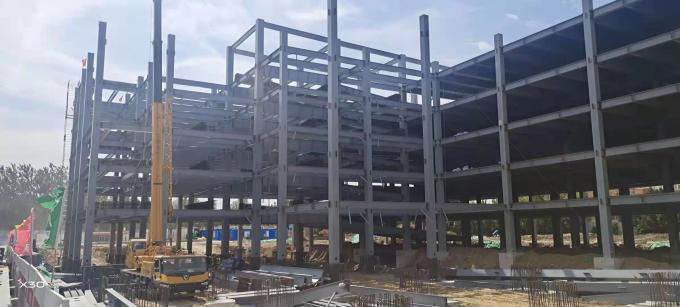 Преfabricated Steel Structure Warehouse Multi Story Large Span Prefab Workshop Factory Manufacturer Изготовление изделий из стали 2